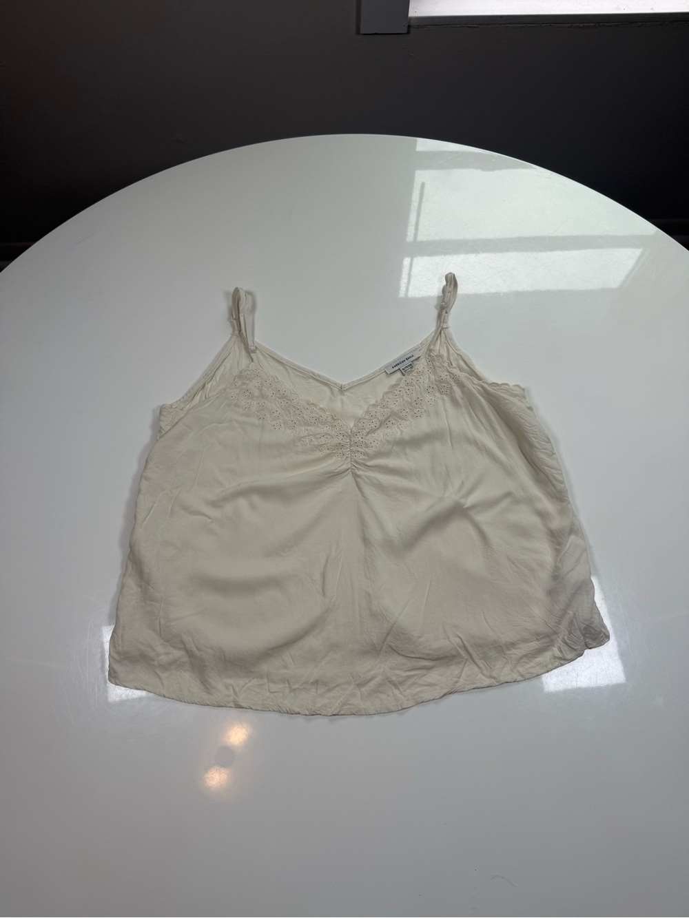 NWOT American Eagle Cream Blouse Tank